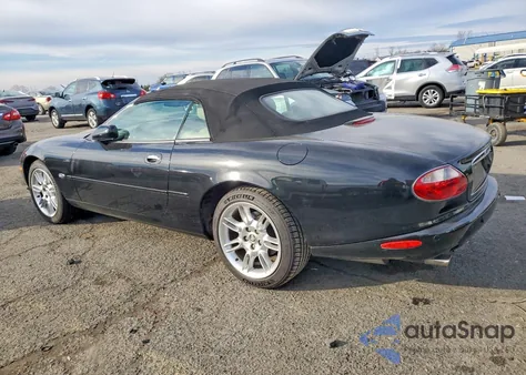 2001 Jaguar Xk8 из США, поврежденный, VIN SAJDA42C71NA20414